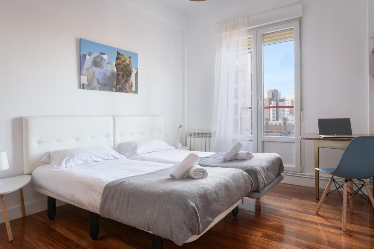Apartmán Bilbao Centro - Plaza De Toros, Wifi Y Silencioso Exteriér fotografie